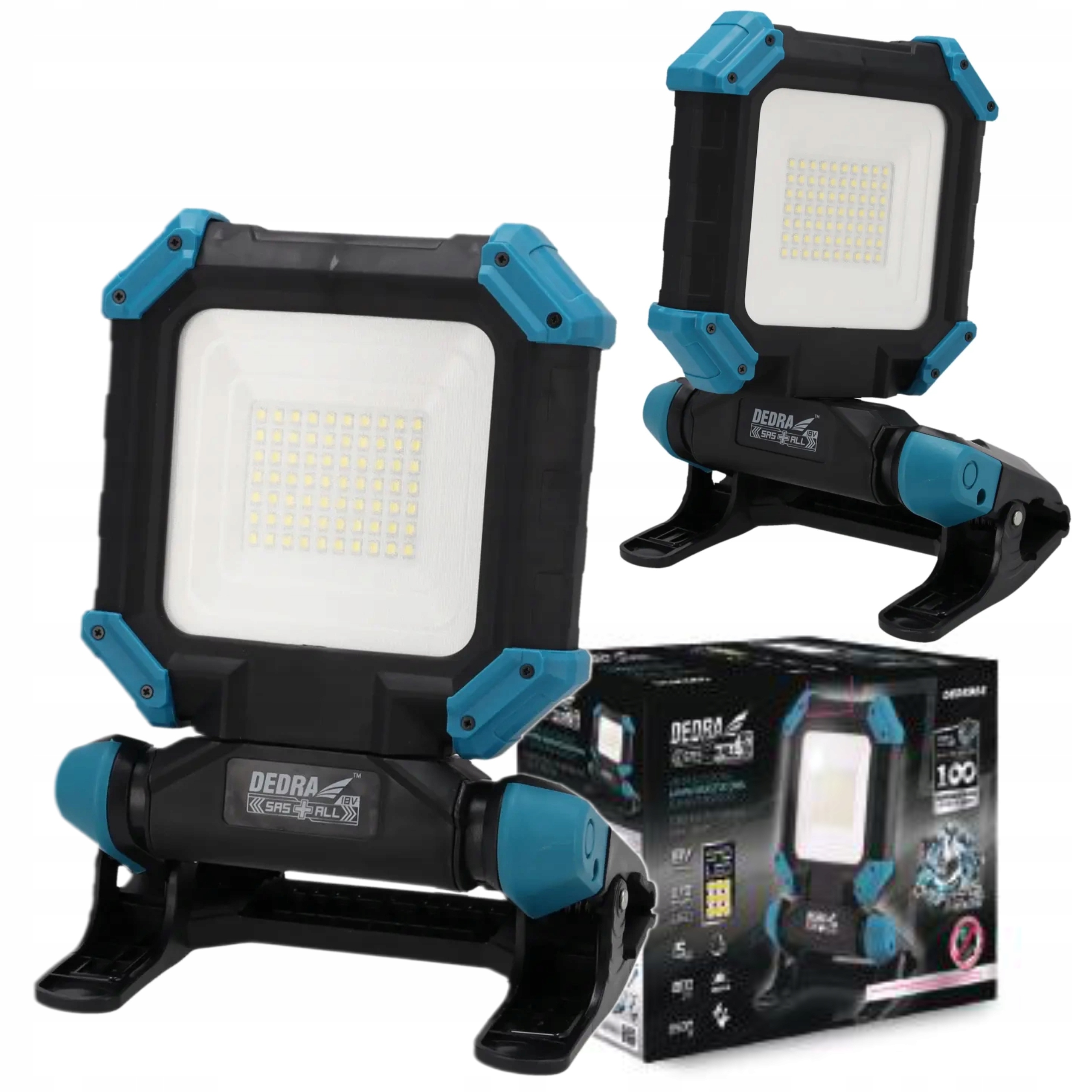 Dedra Akumulátorová Dielenská Lampa 18V 1800LM 70 Smd Diód 6500K DED6906