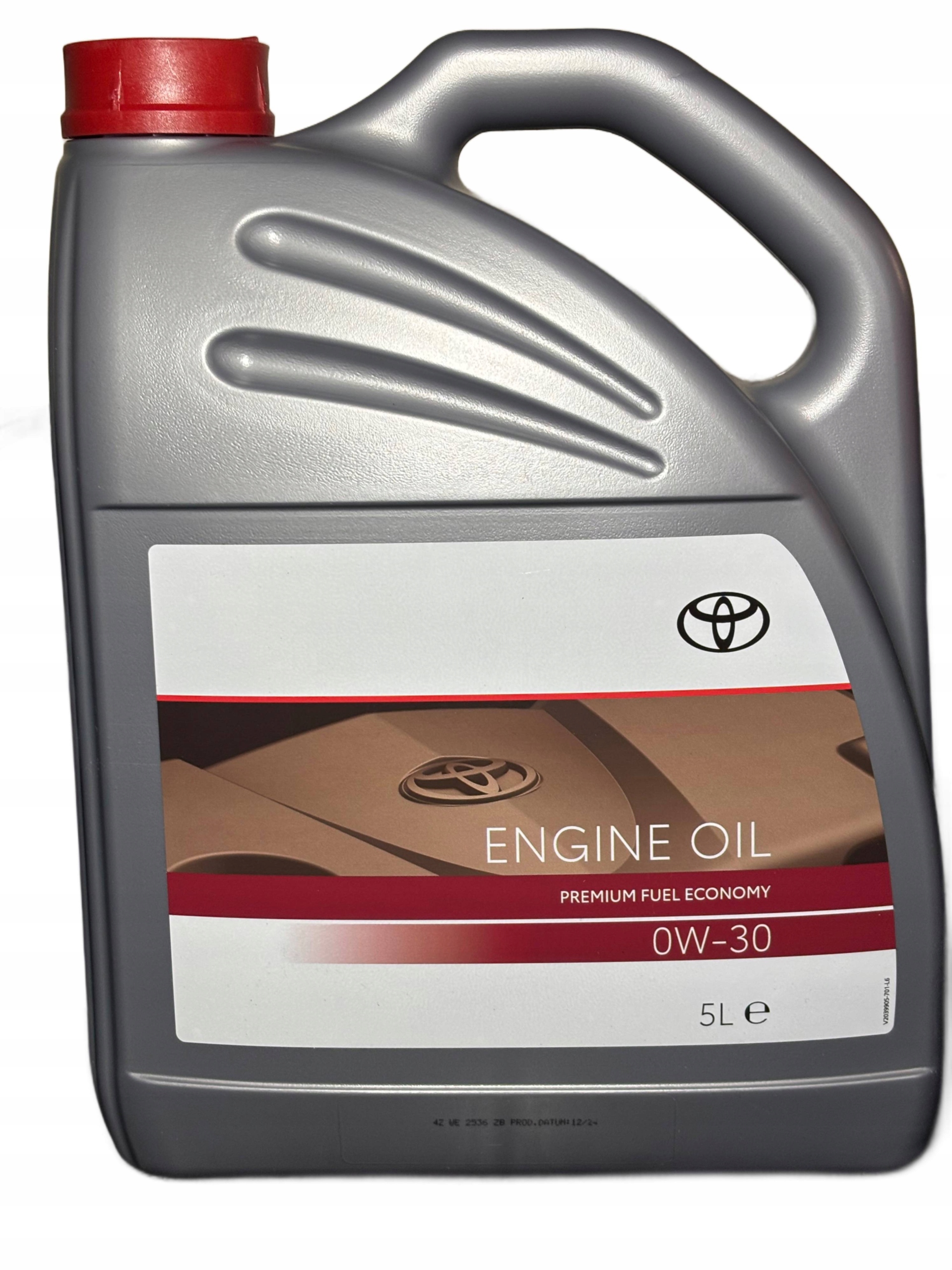 Olej Silnikowy Toyota 0W-30 Premium C2 5L Dpf 08880-85324 Toyota 0W30 Oe 5l