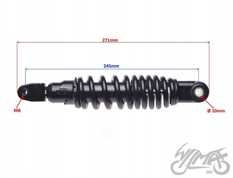 AMORTYZATOR TYŁ TYLNY DO YAMAHA BOOSTER n Producent WZMOTO