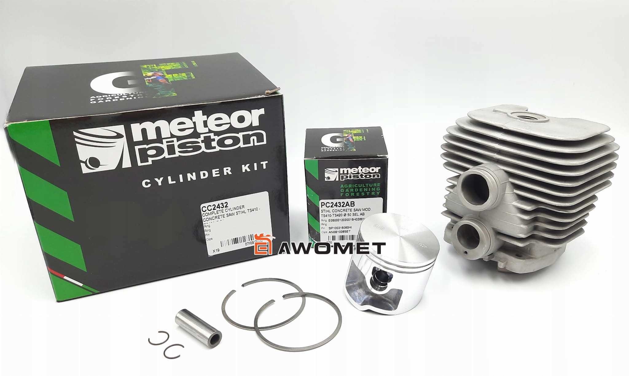 

Cylinder do Stihl TS410 TS420 50mm Meteor włoski