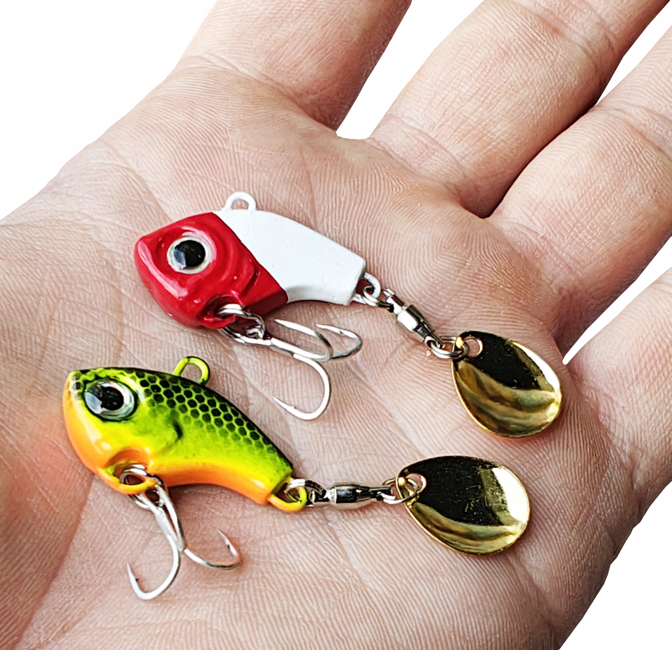 Wirujący Ogonek VIB Cykada 14g ZESTAW BOX MIX 5 sztuk - OKOŃ SZCZUPAK EAN (GTIN) 5900415090335