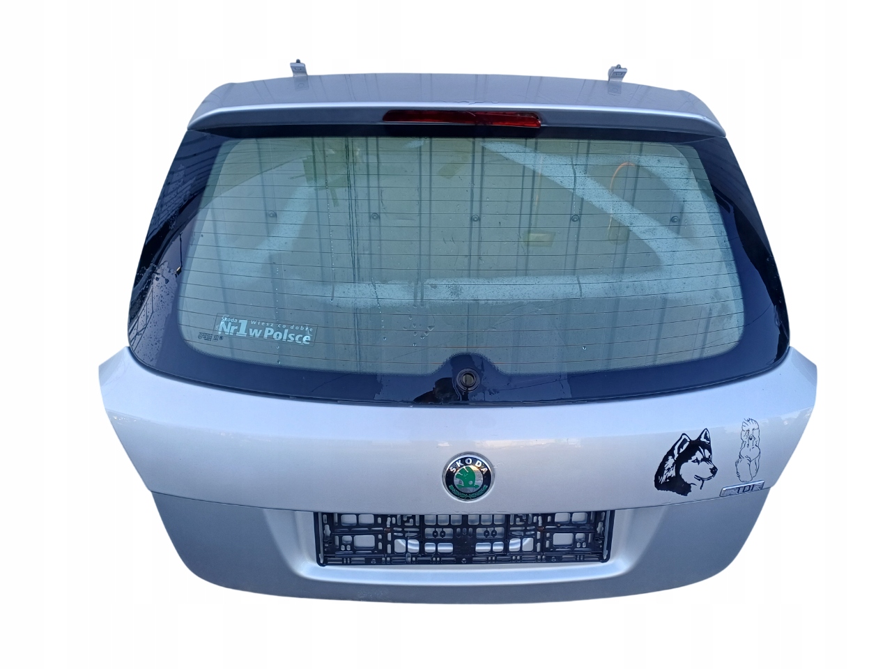 SKODA FABIA 2 II LIFT 10- KOMBI KLAPA BAGAŻNIKA LA7W