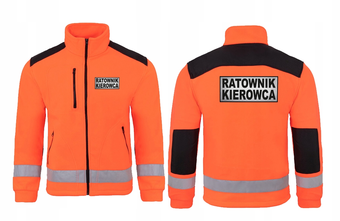 Polar medyczny RATOWNIK KIEROWCA 2 odblaski M