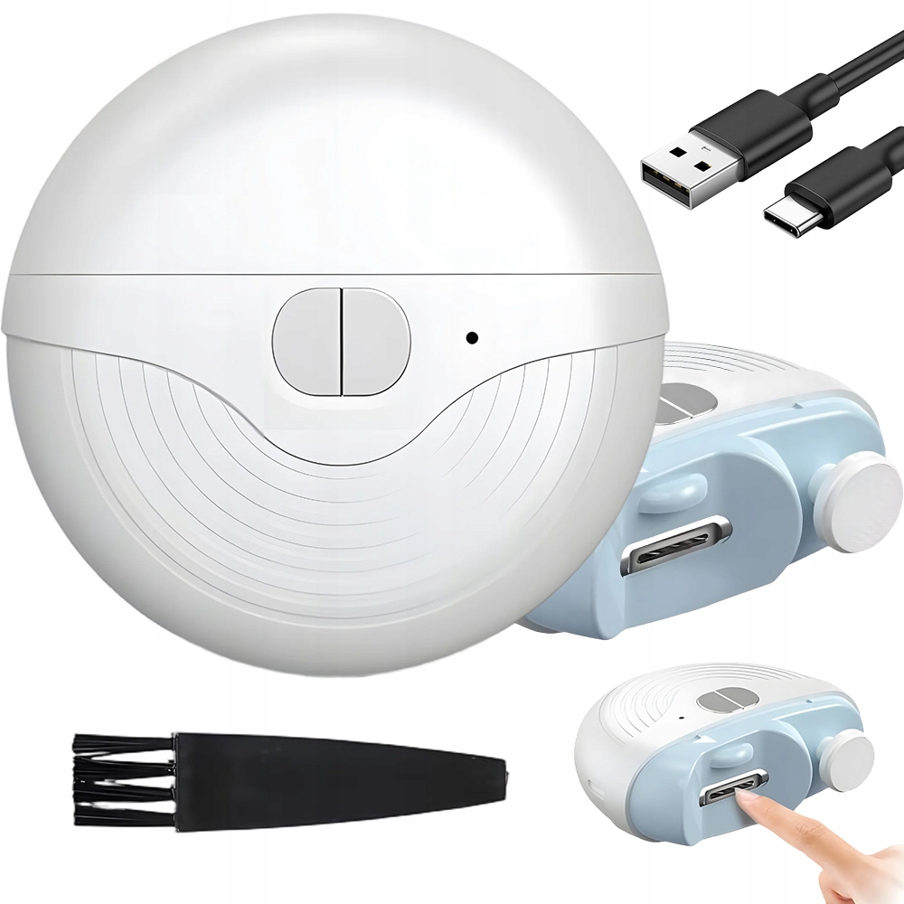 Elektrický zastřihovač nehtů Bedee Led 3 režimy s Usb nabíjením