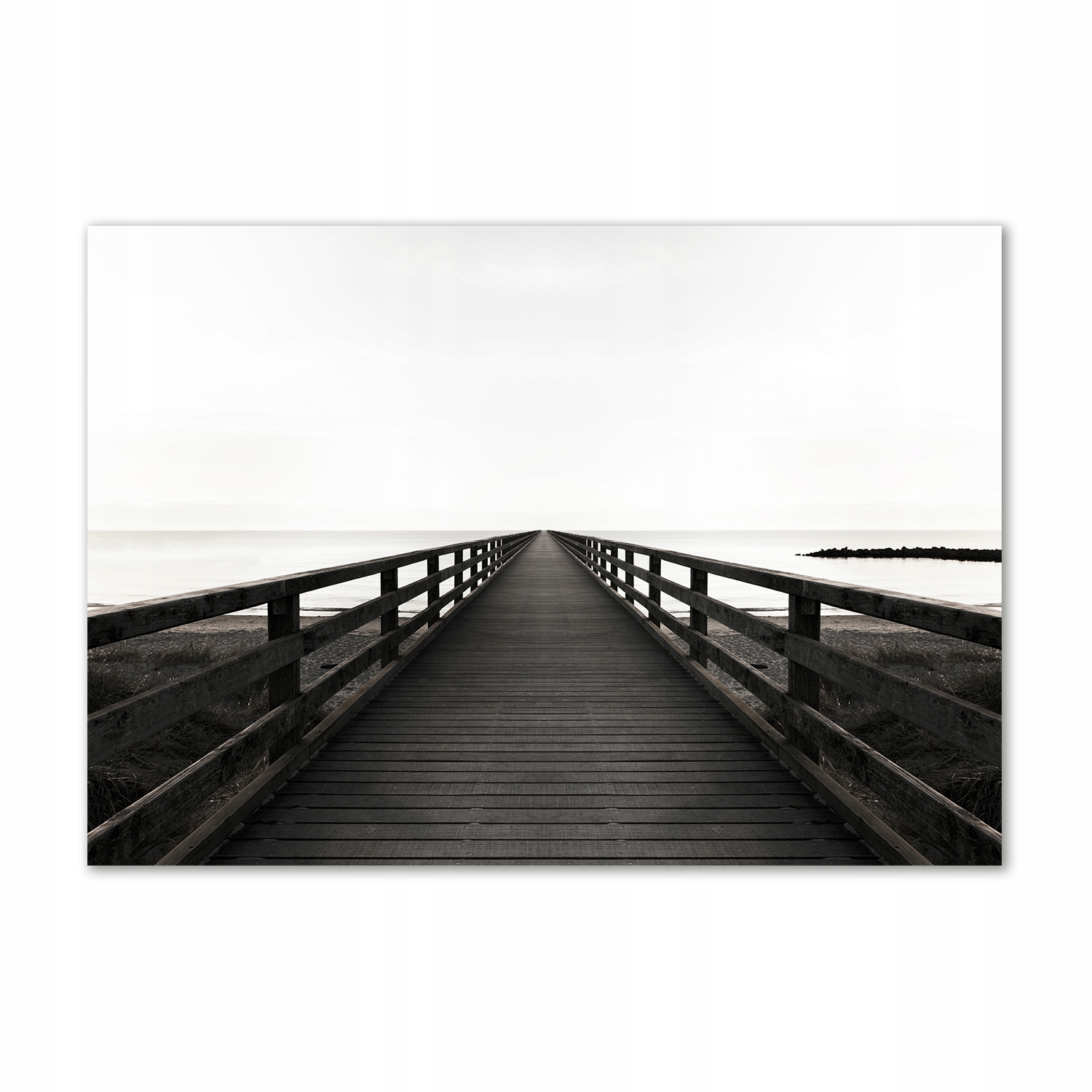 

Foto obraz szkło hartowane Drewniane molo 100x70