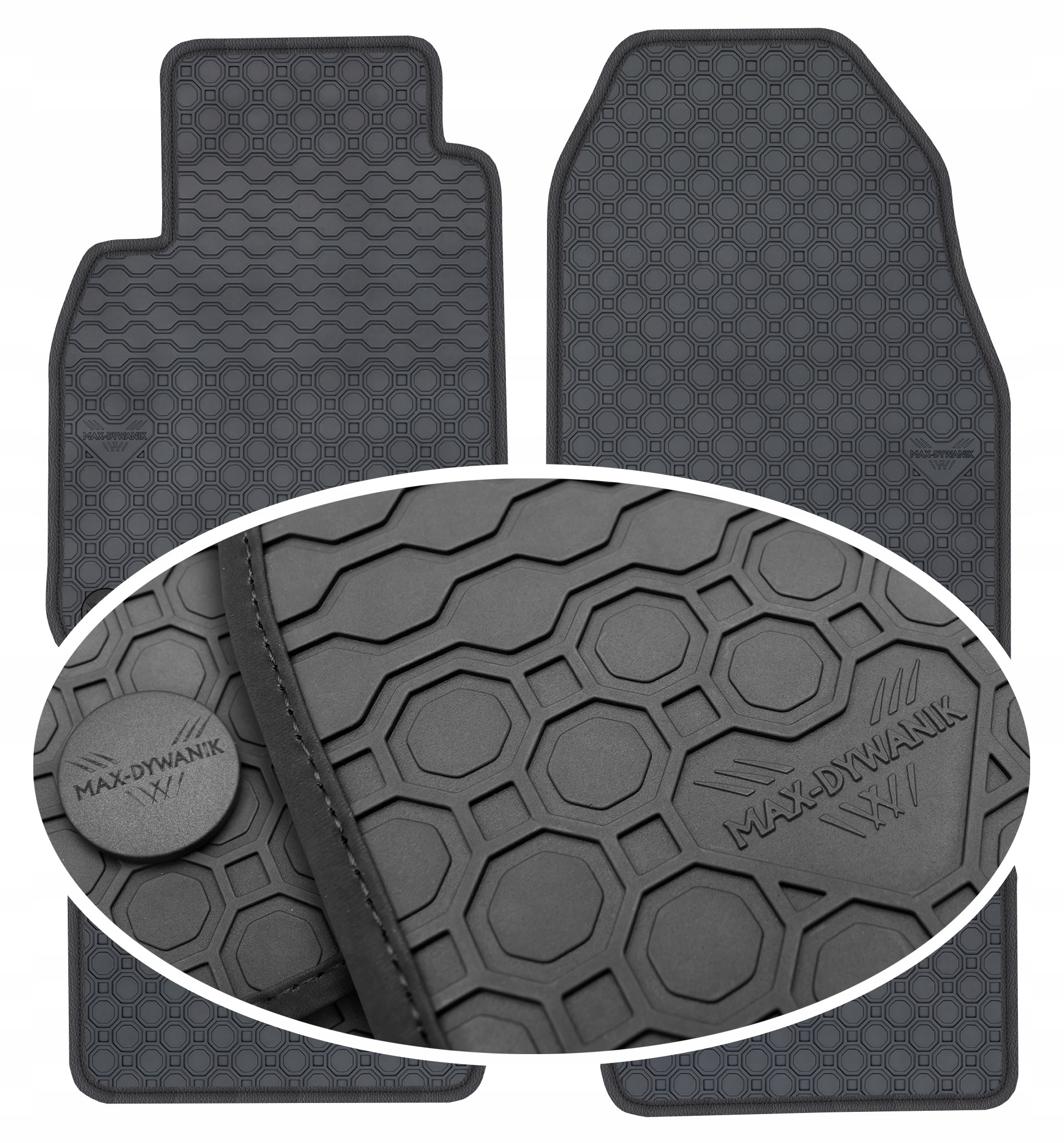 Saab 9-3 II 2002-2007 Gumový koberec PrimeLiner čierny