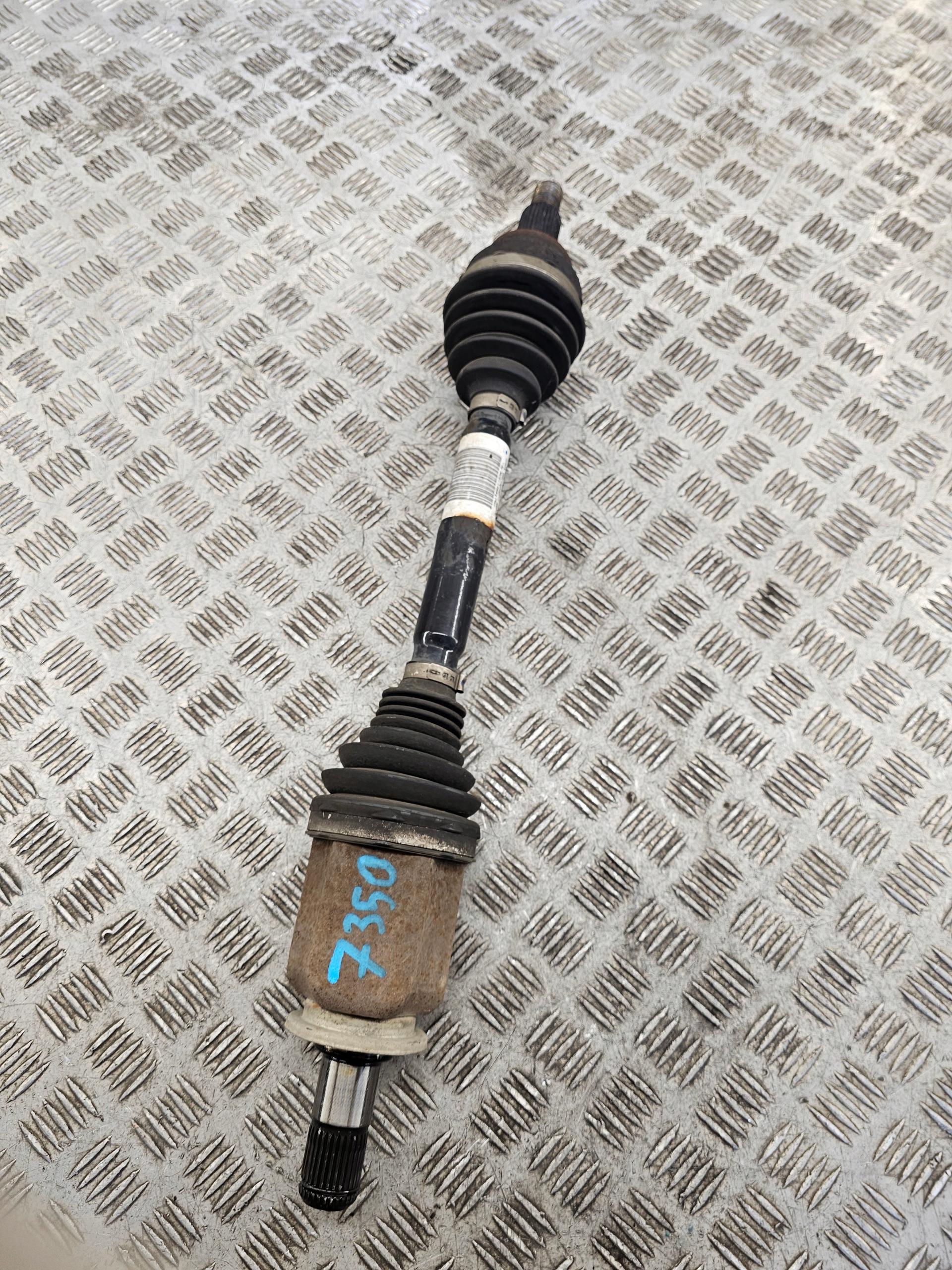 semi-axis front left LAND ROVER RANGE ROVER SPORT DPLA3N129AB 3.0L diesel