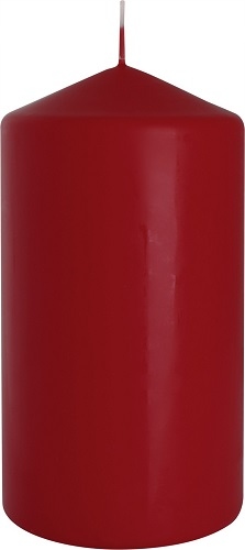 

Świeca walec burgund 80/150 palenie 66h