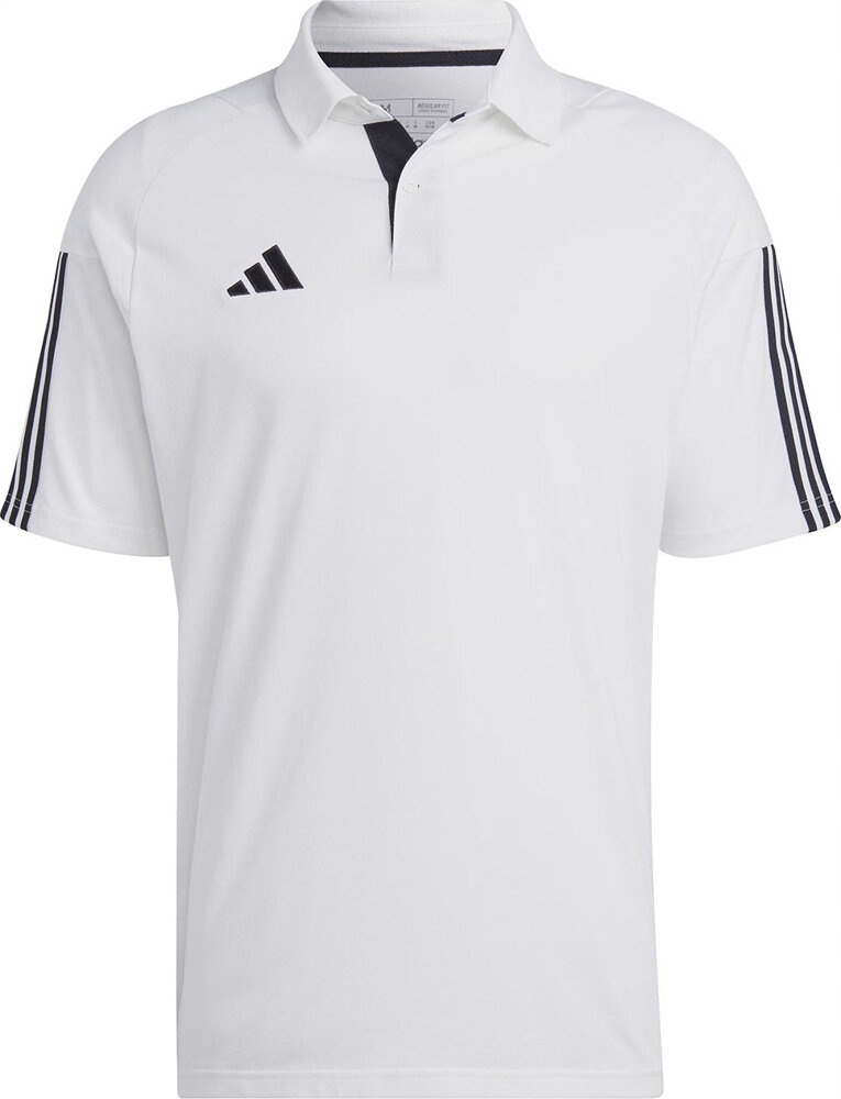 Tričko Pánské Adidas Tiro 23 Competition Polo Bílé IC4575 vel. Xs