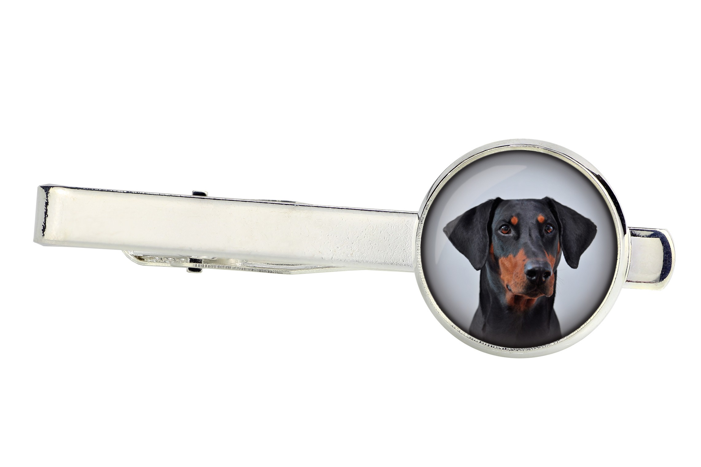

Dobermann Spinka do krawata z Twoim zdjęciem foto