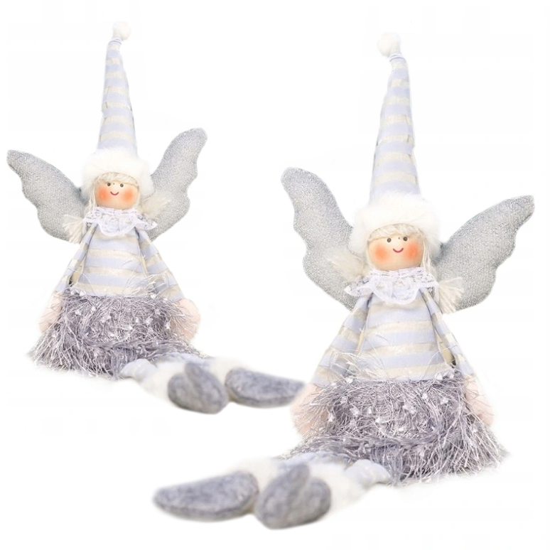 

Ozdoba świąteczna 38cm aniołek figurka pod choinkę