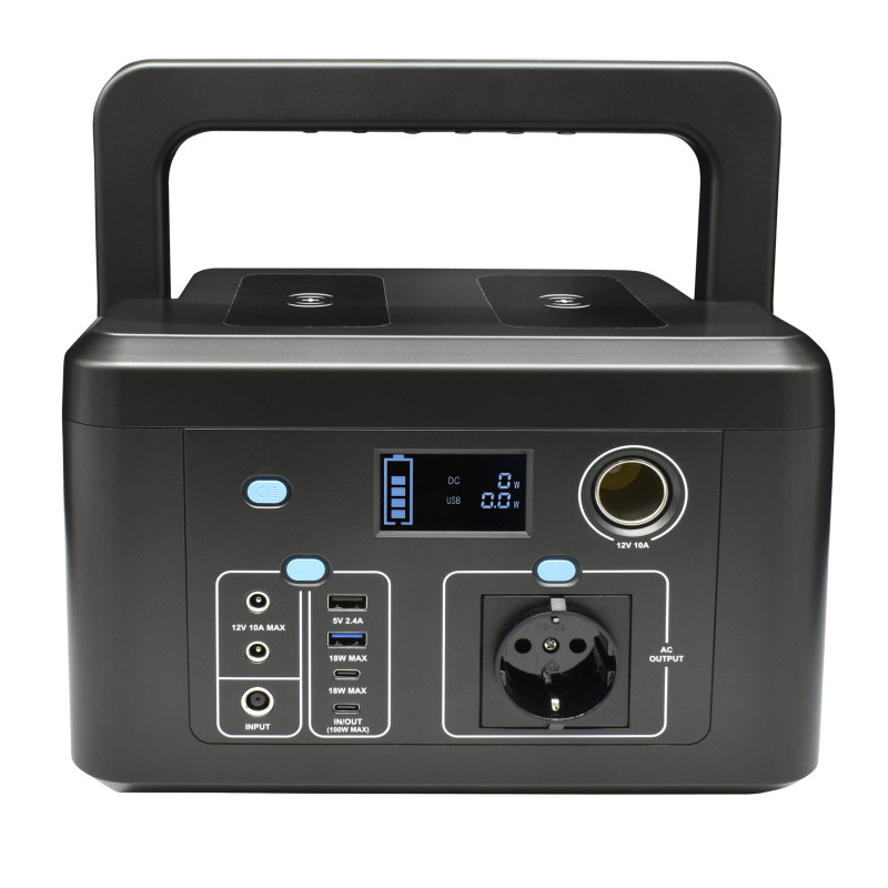 Przenośna Stacja Zasilania 600W 230V LiFePO4 448Wh DVS-PS600 powerbank Dvs