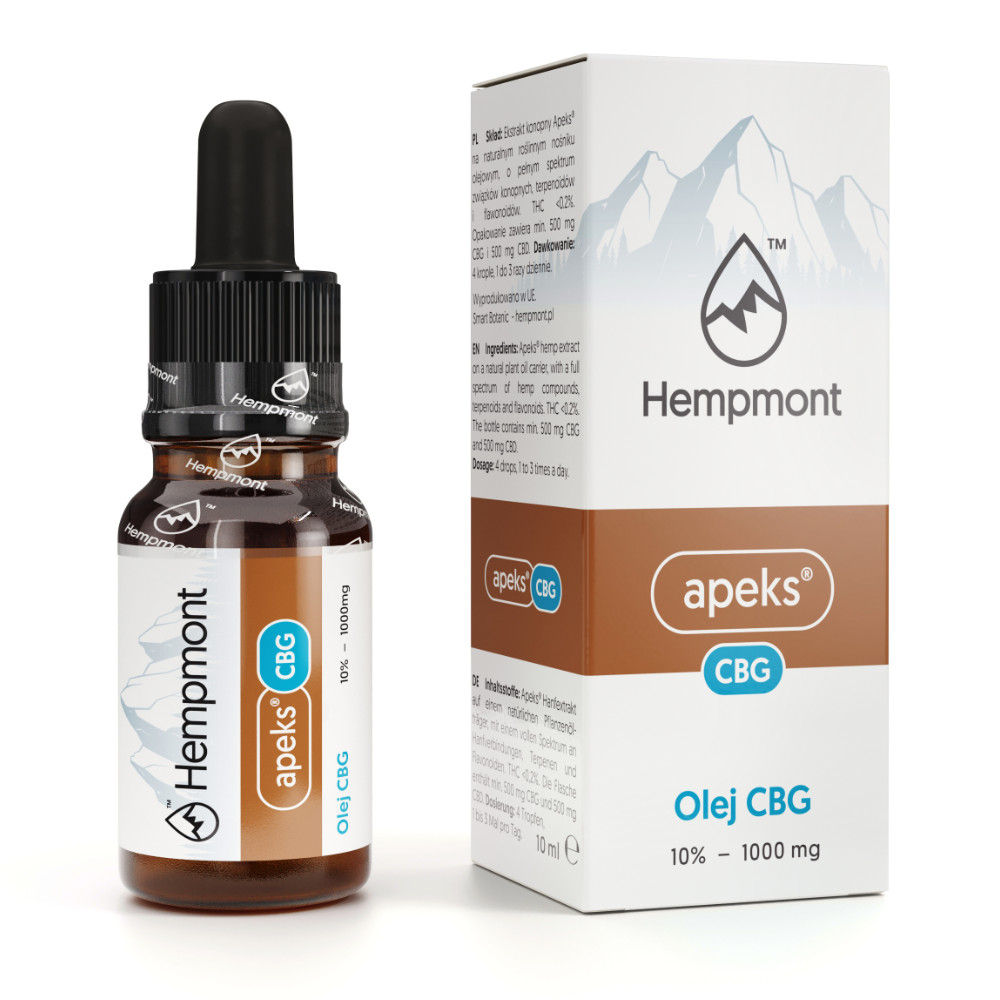 

Olejek Konopny Cbg Cbd 10% 1000 Mg Na Stres