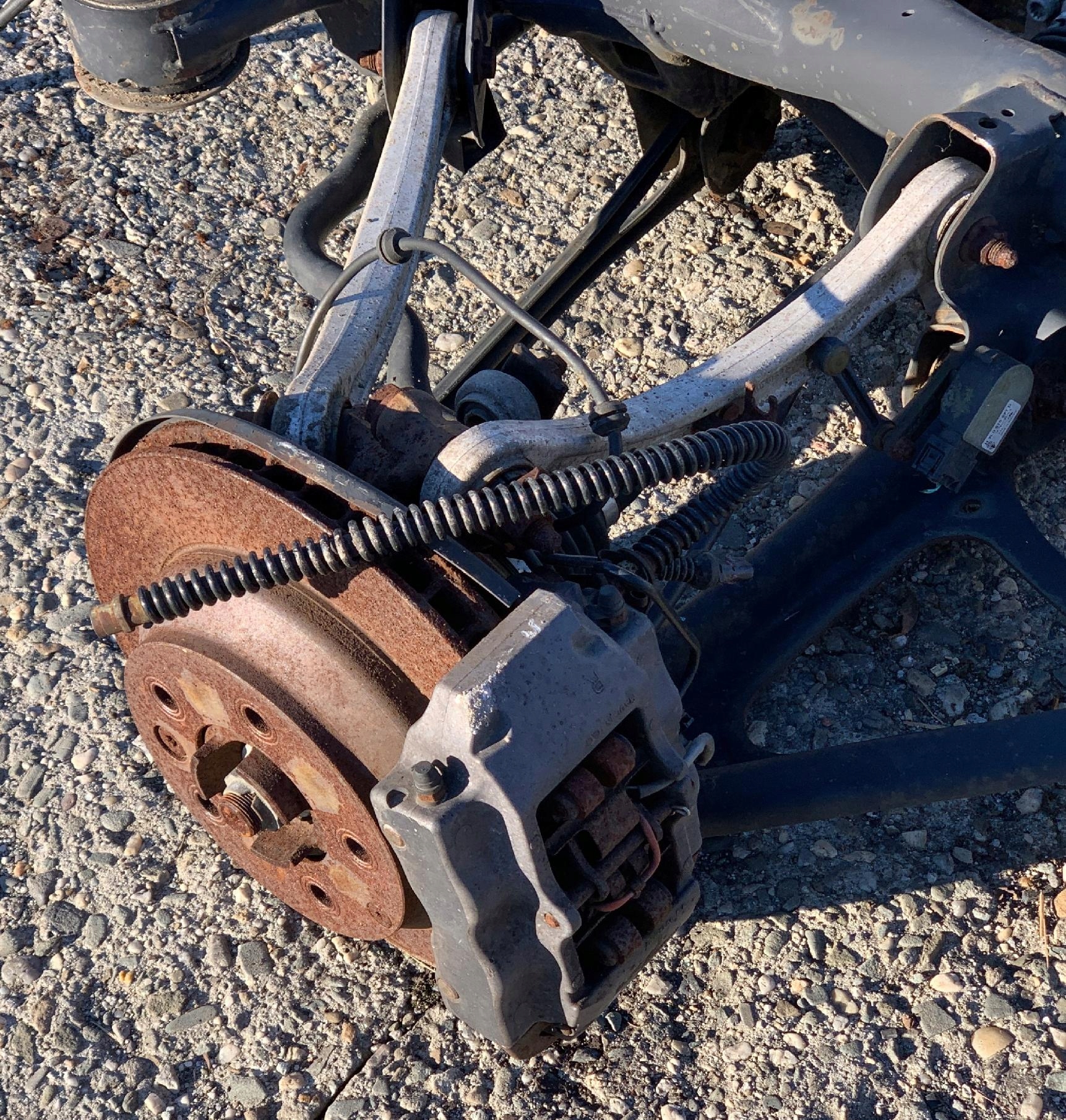 # subframe axle beam axle beam differential rear part rear AUDI Q7 and 4L