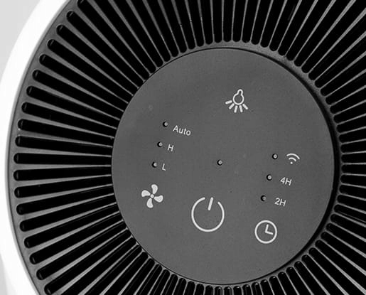 Oczyszczacz powietrza Fillo smart filtr HEPA H13 Kolor dominujący biały