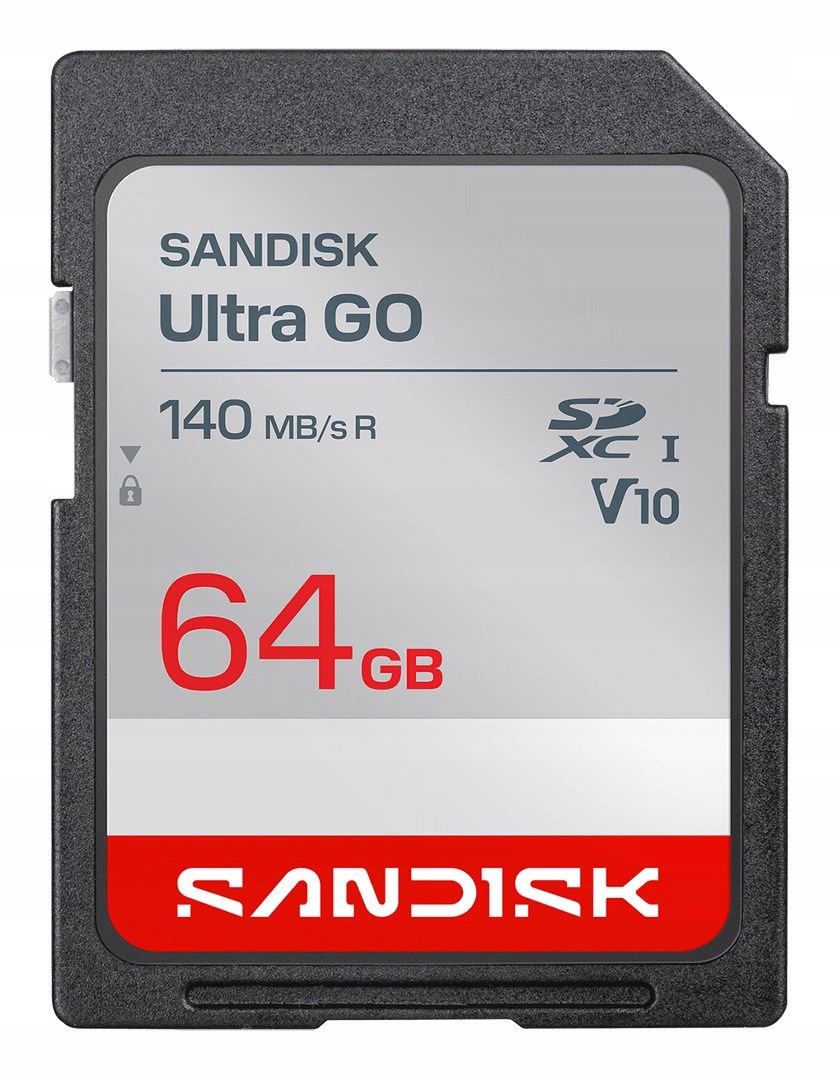 Sandisk Ultra Go Sd Uhs-i 64GB Sd 140MB/s (r)