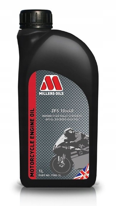 

Millers Oils Zfs 10W40 1L Sl 4T Jaso MA2