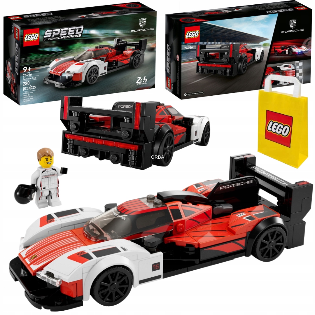 Lego Speed Champion Závodní auto Porsche 963 76916