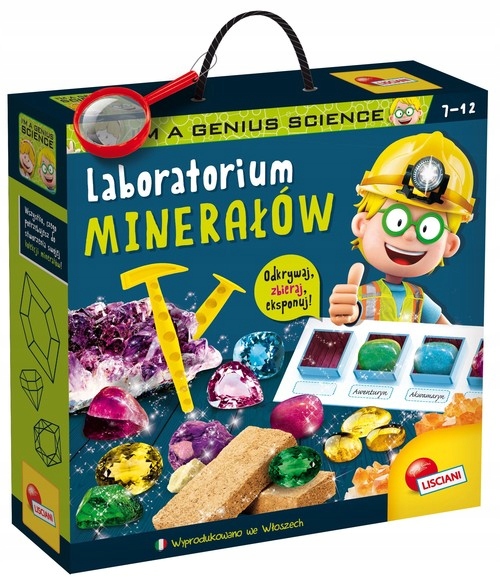 

I'm a genius Science Laboratorium minerałów