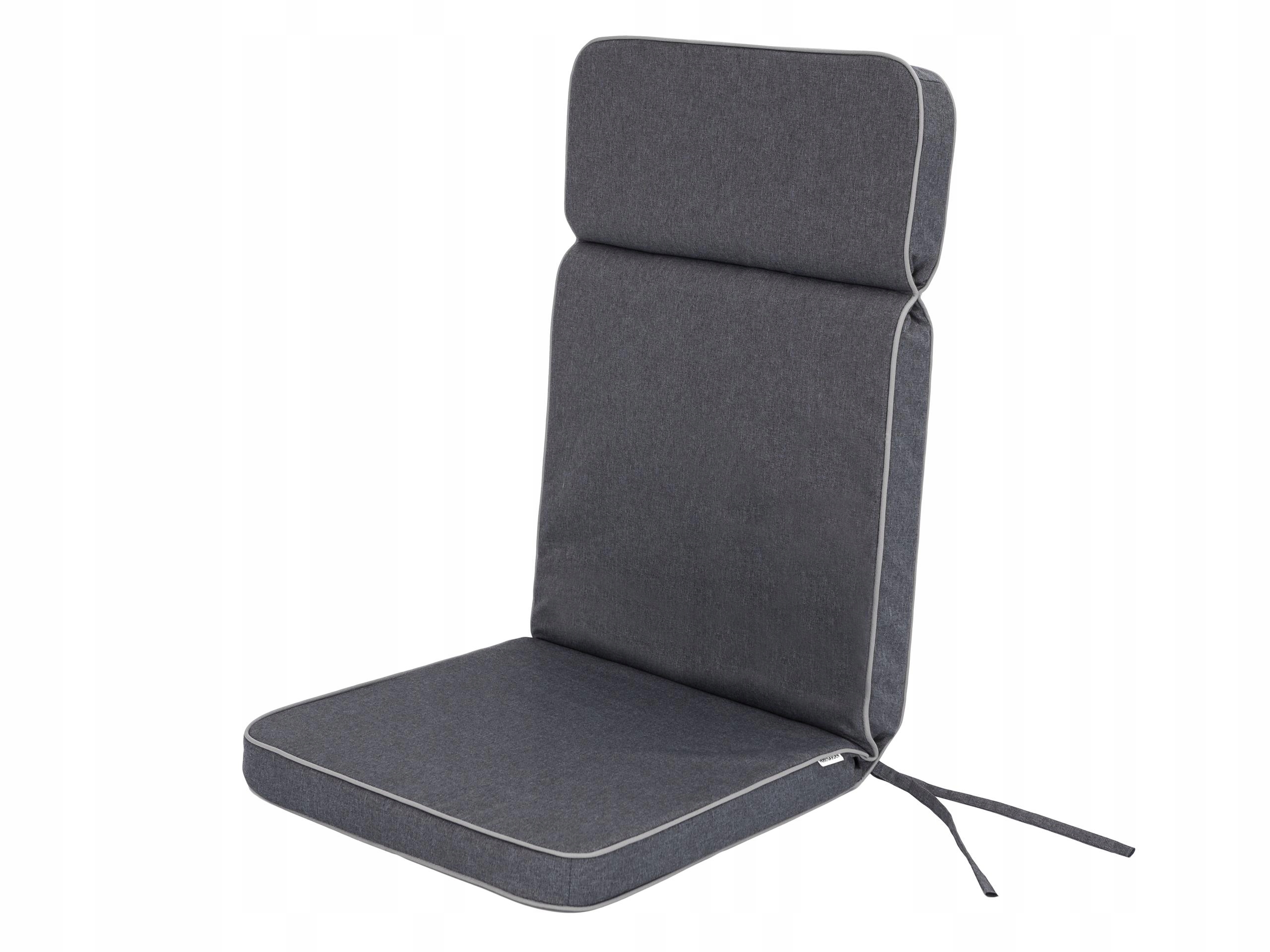 Polštář na zahradní židli s opěradlem, polštář na lehátko, voděodolný