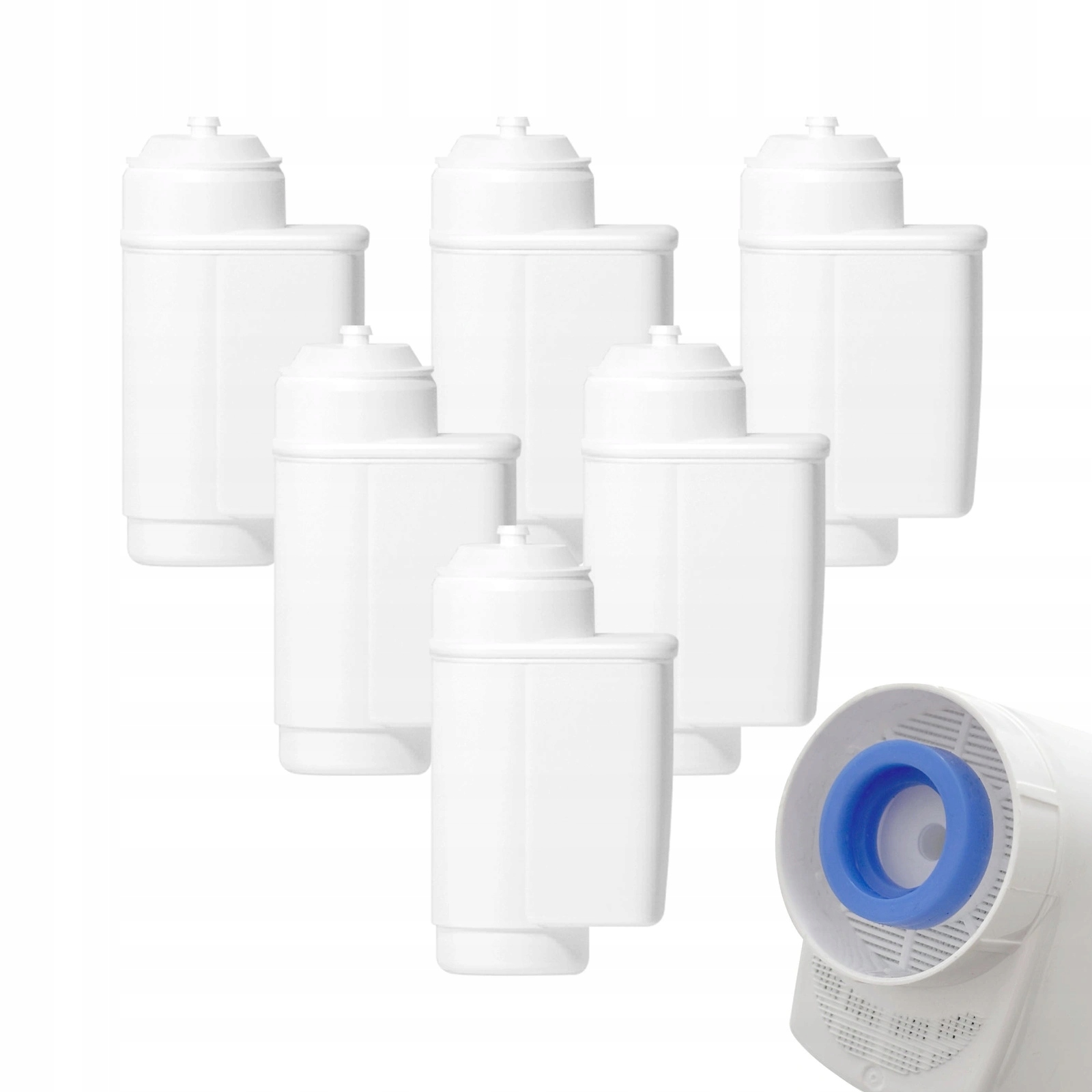 Zestaw 6 zamiennych filtrów do ekspresów Siemens, Bosch Coffee Format CF-01