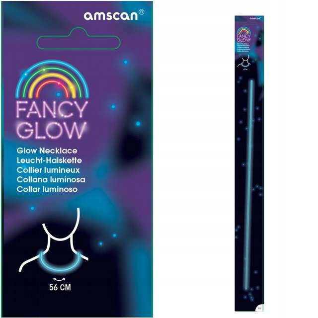 

Naszyjnik świecący w ciemności Zestaw glow neon