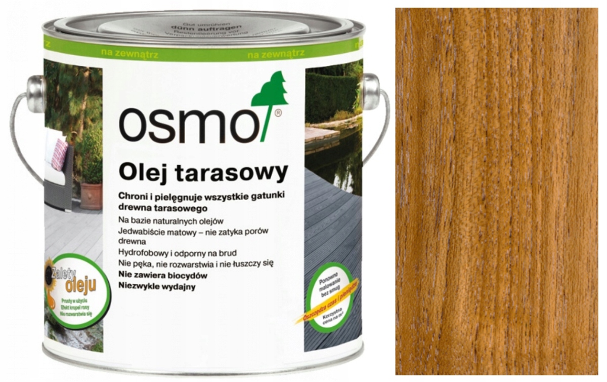 

Osmo Olej Specjalny Teak Bezbarwny 007 2,5L