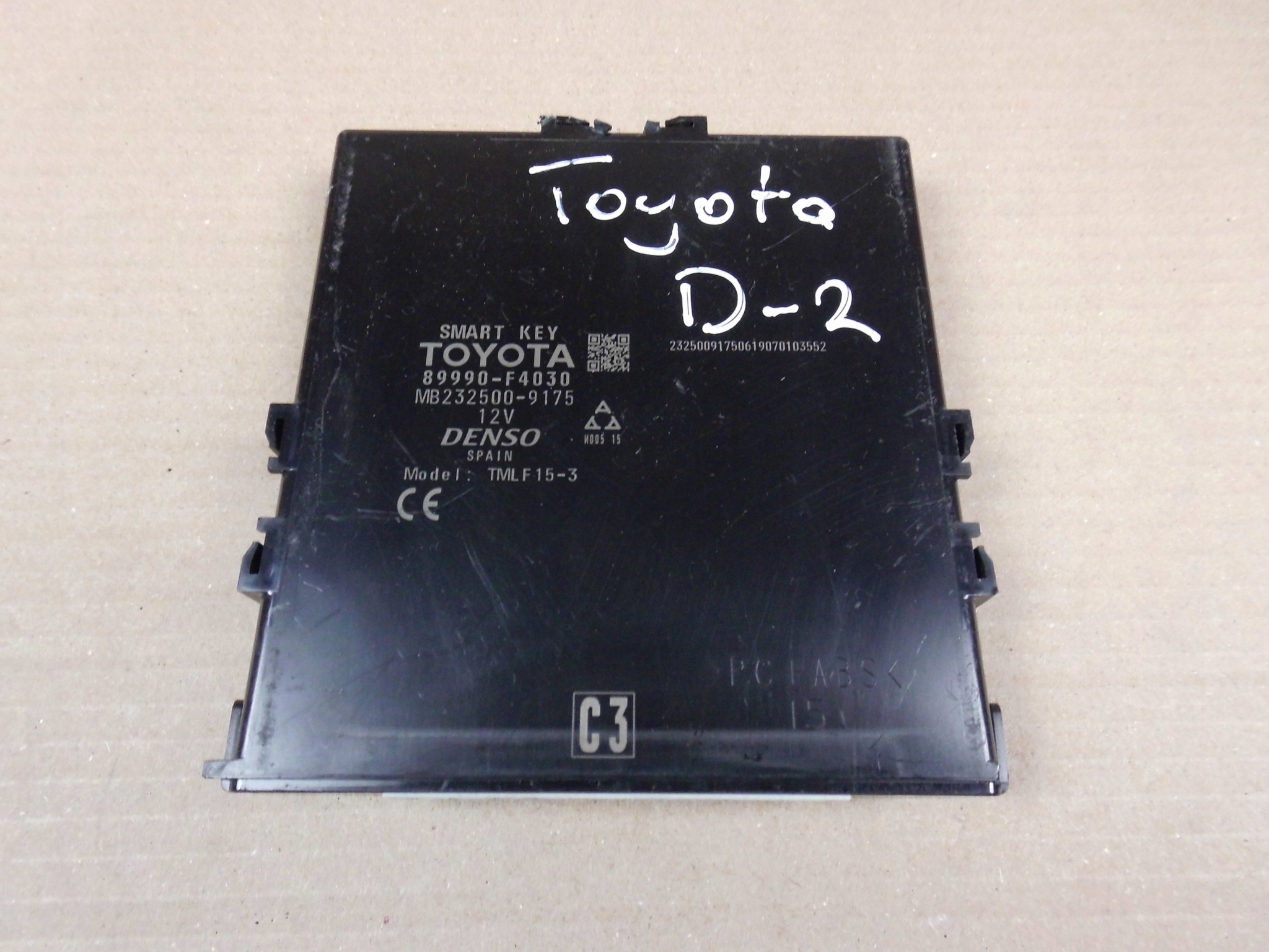 Toyota C-HR Module KEYLESS smart key 89990F4030 >
