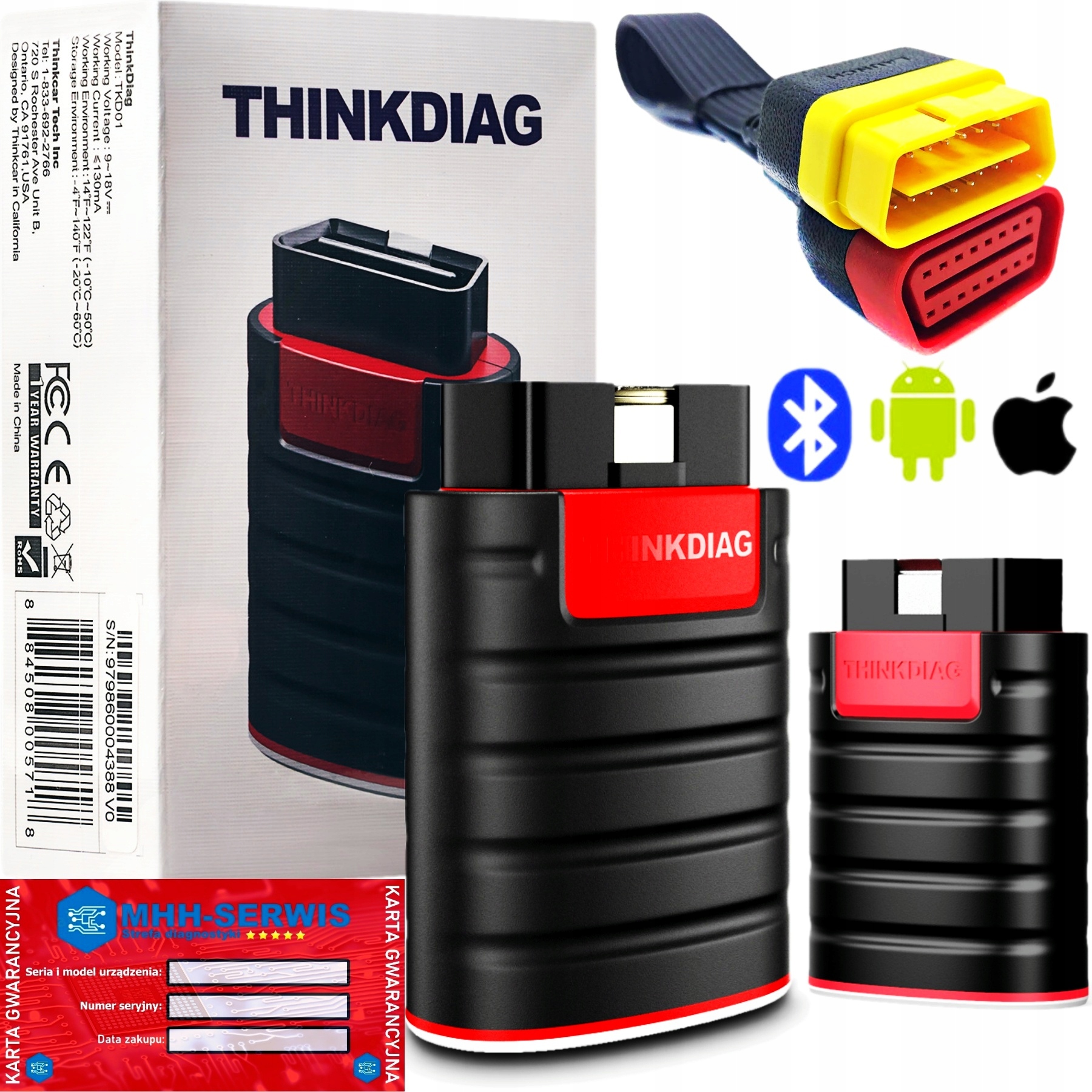 THINKTOOL, THINKCAR, THINKDIAG FULL Soft J.PL