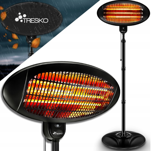 Tresko Žiarič 2000 W, terasový radiátor, stojaci radiátor