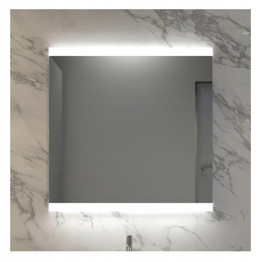 

Podświetlane lustro Led 80x80cm z wył. Łazienkowe