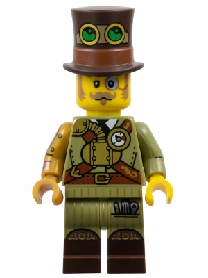 Figurka Lego col460 71048 Steampunkowy Wynalazca Sama Figurka bez akcesorió