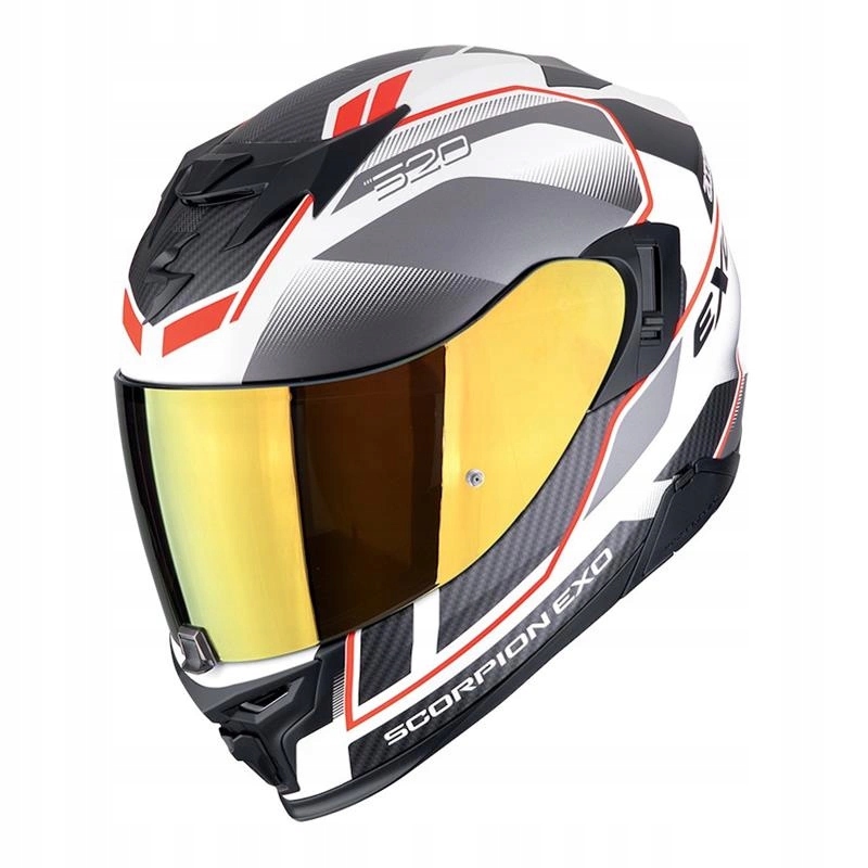 Helma Scorpion EXO-520 Evo Air Lena White/silver/red červená Darčeky