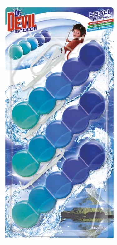 

Dr.Devil Wc Zawieszka Kulki 3x35g Polar Aqua
