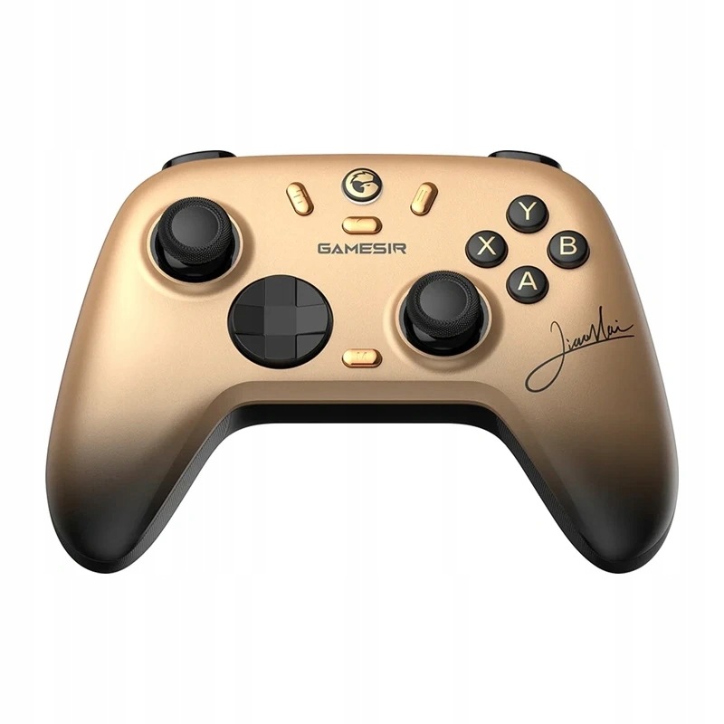 GameSir Nova 2 Lite Pad Gamepad Ovladač pro počítačovou konzoli Switch Zlatý