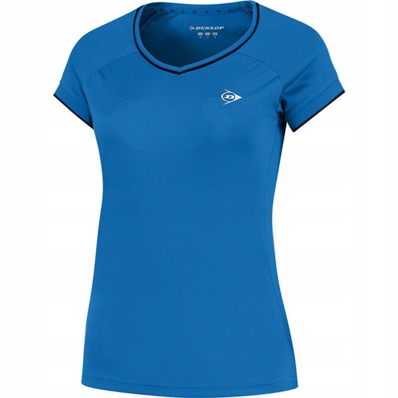 Dámské Tenisové Tričko Dunlop Club Crew Tee Women Royal Blue S