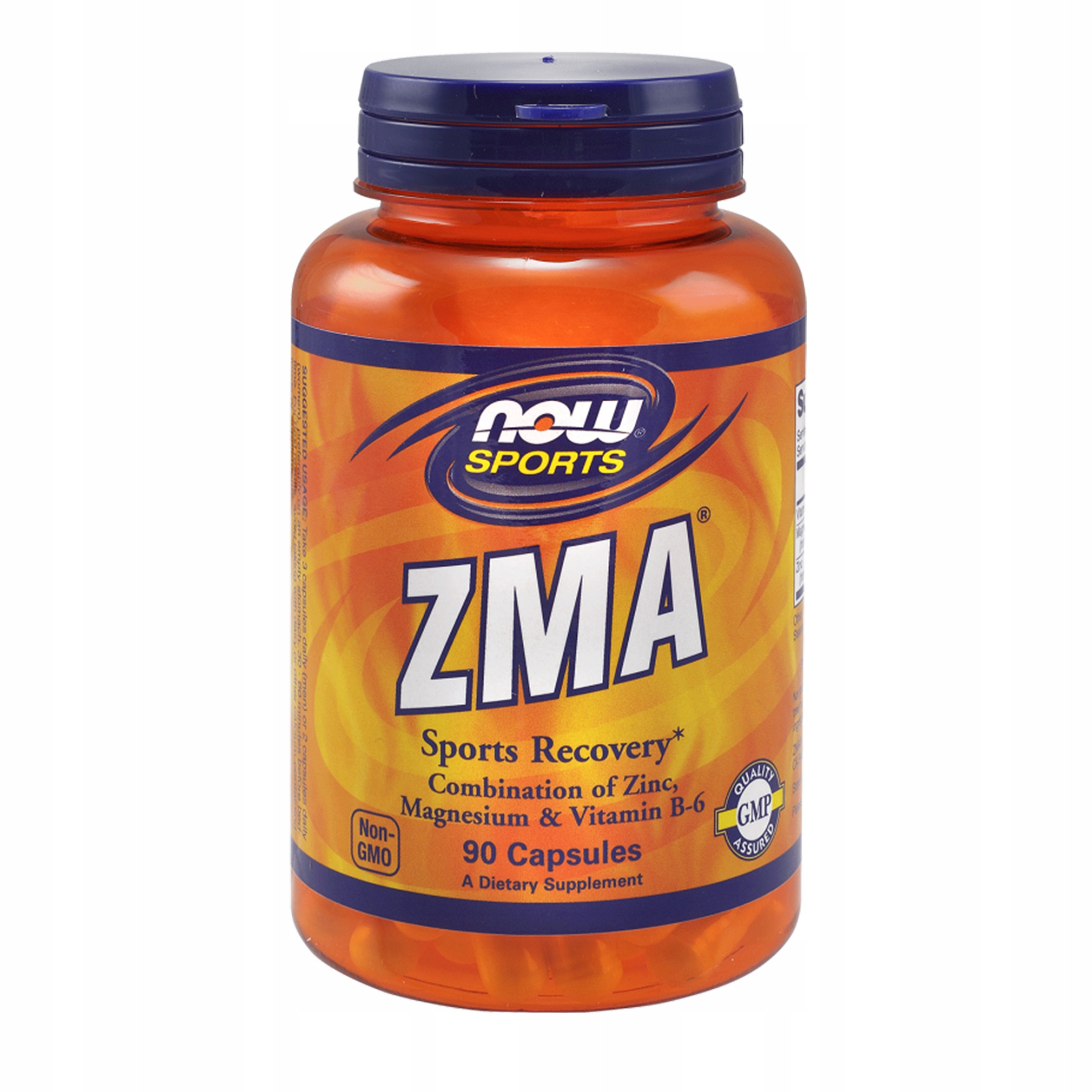 Zma Now Foods 90 kapslí Zinek Hořčík B6 Testosteron Spánek Regenerace Síla