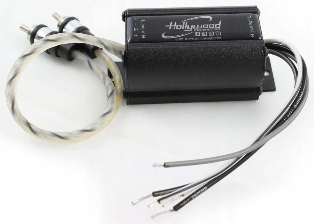 Hollywood HLC-1 KONWERTER Sygnału AUDIO Hi-Low HIGH LOW HiLow 2x RCA Cinch EAN (GTIN) 4021131400015