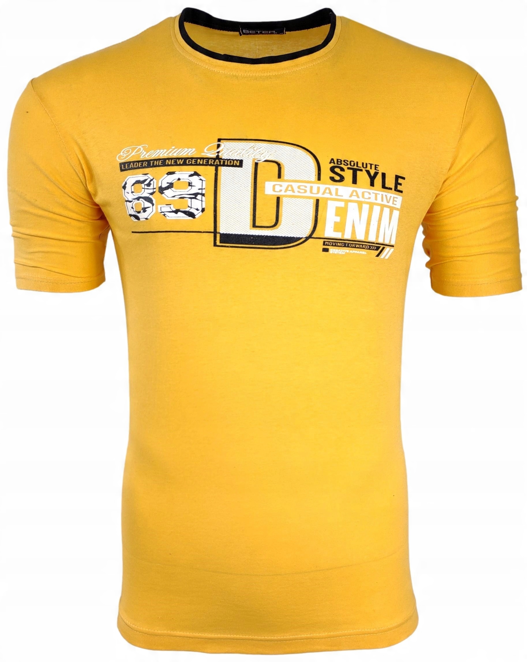 

Koszulka Męska T-shirt Print Denim T1103 r. L