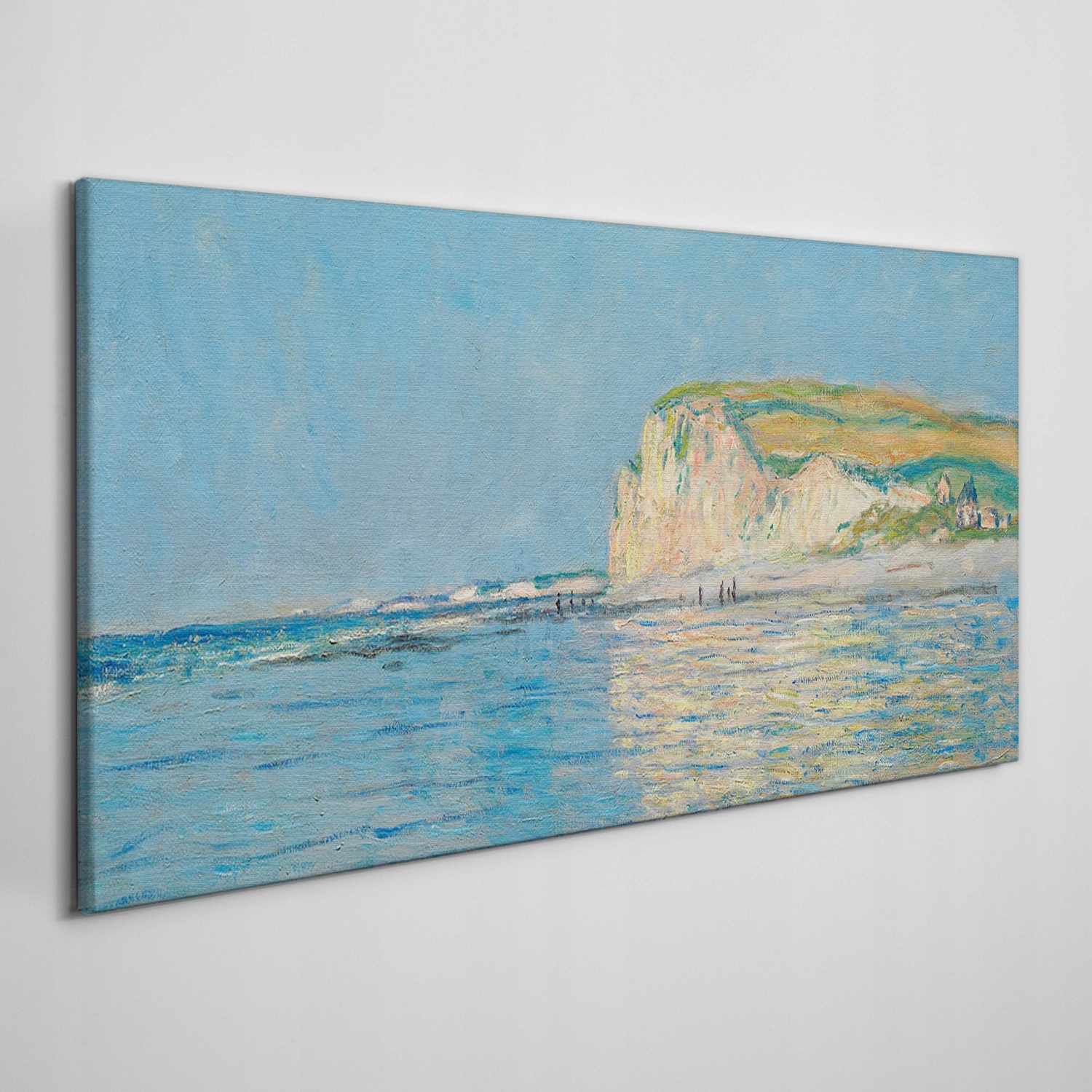 

Obraz na płótnie Odpływ w pourville Monet 140x70
