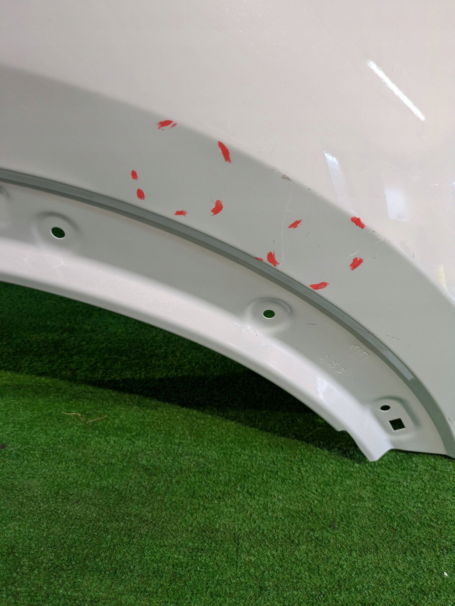 fender front right front PEUGEOT 2008 II