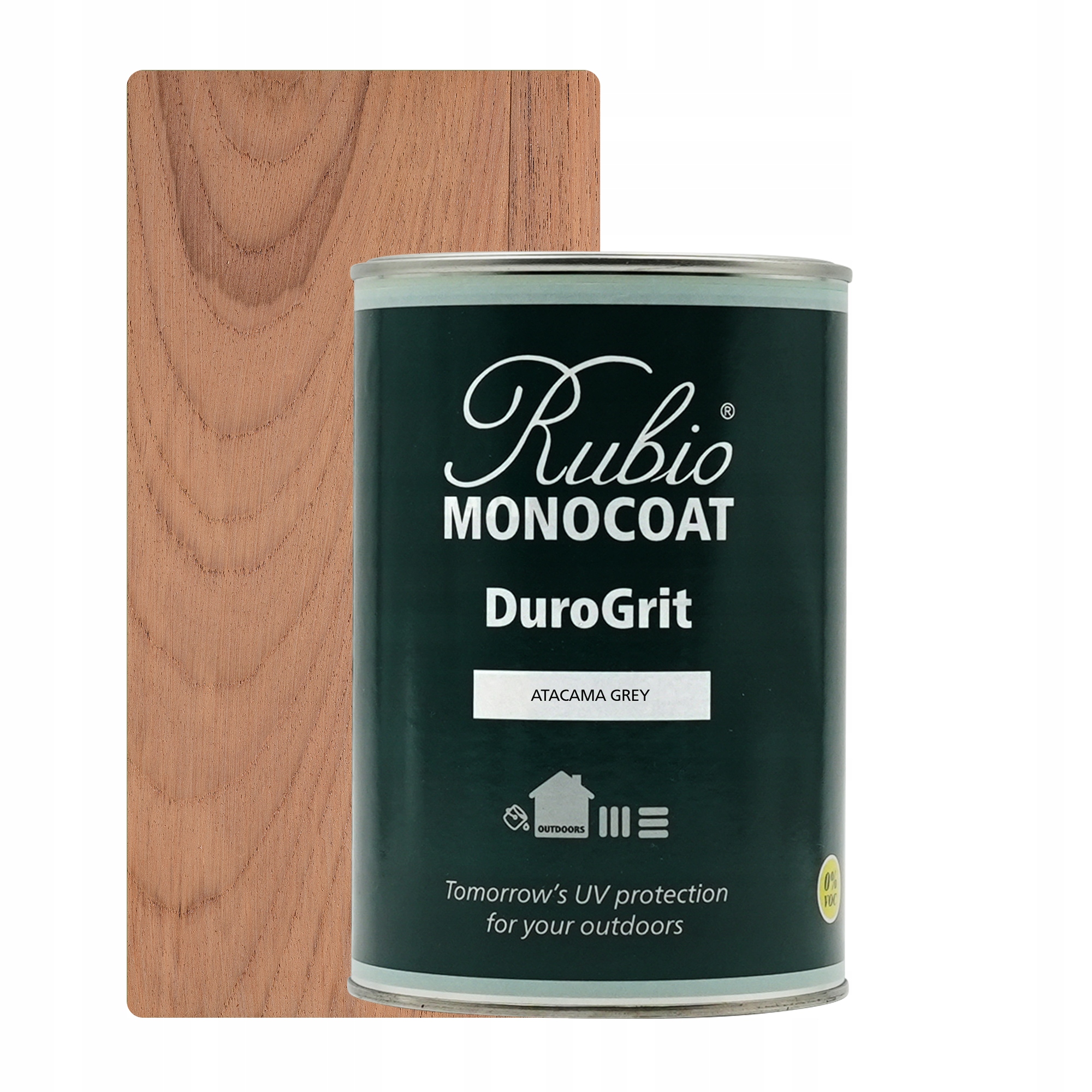DuroGrit Atacama Grey 1L Rubio Monocoat Olej do Drewna Ochrona Uv