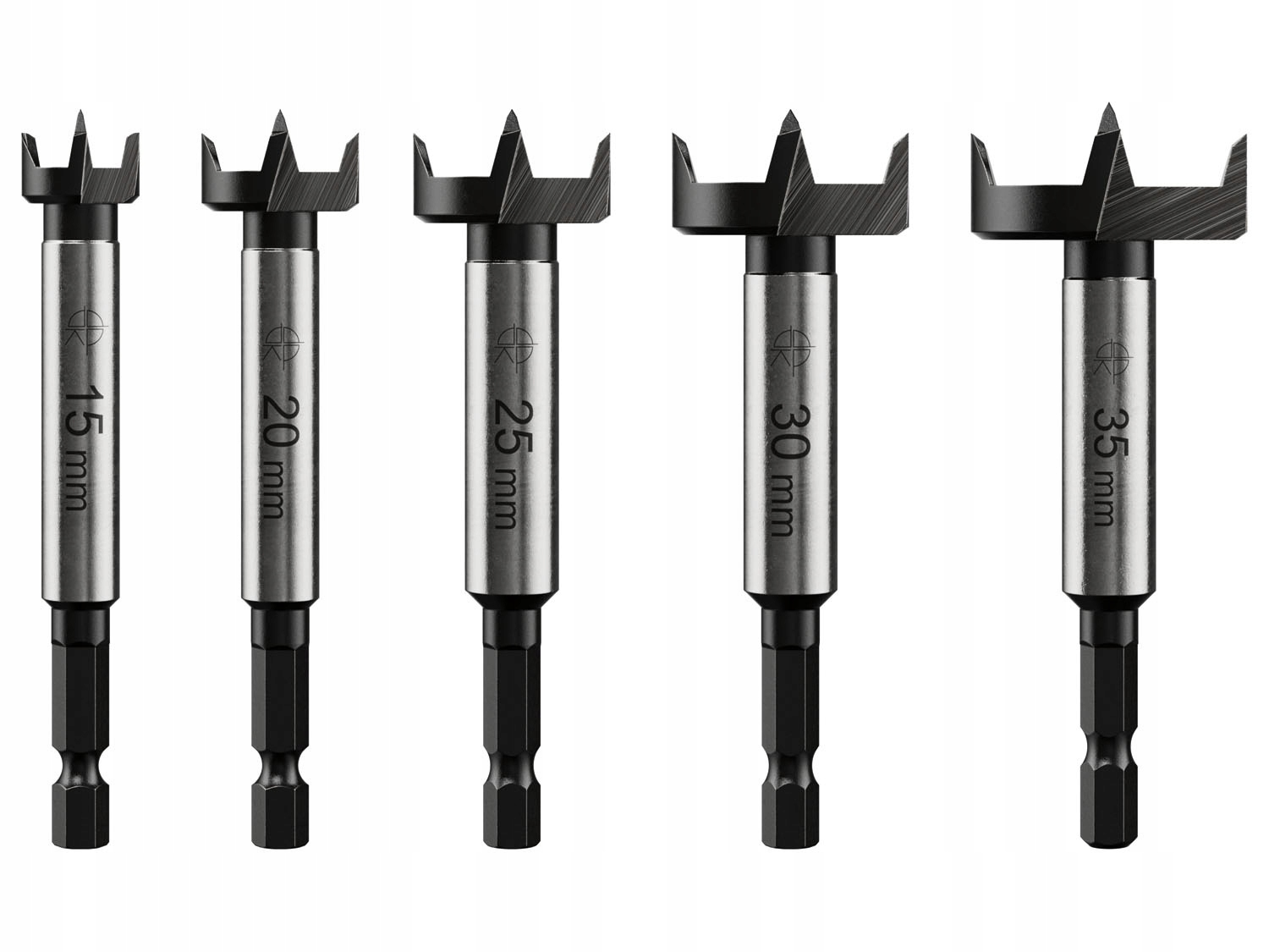 ZESTAW WIERTEŁ DO DREWNA FORSTNER PARKSIDE 5 szt. (PSB 3 A1) • Cena