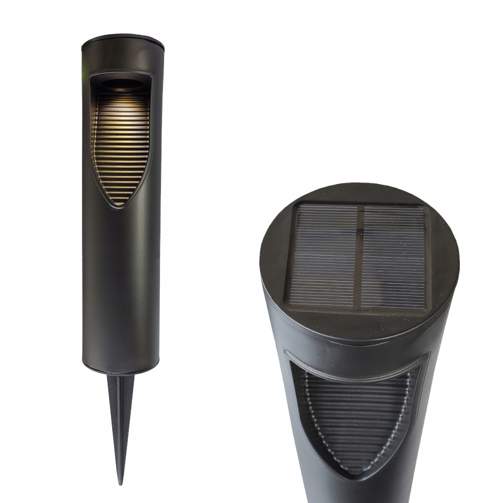 

Słupek solarny lampa ogrodowa IP54 wbijana