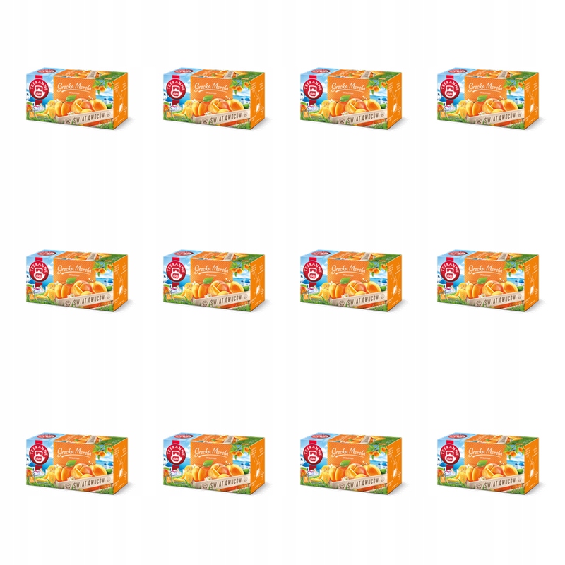 Ovocný čaj Teekanne Svět řeckých plodů Meruňka 20x2,25g X12