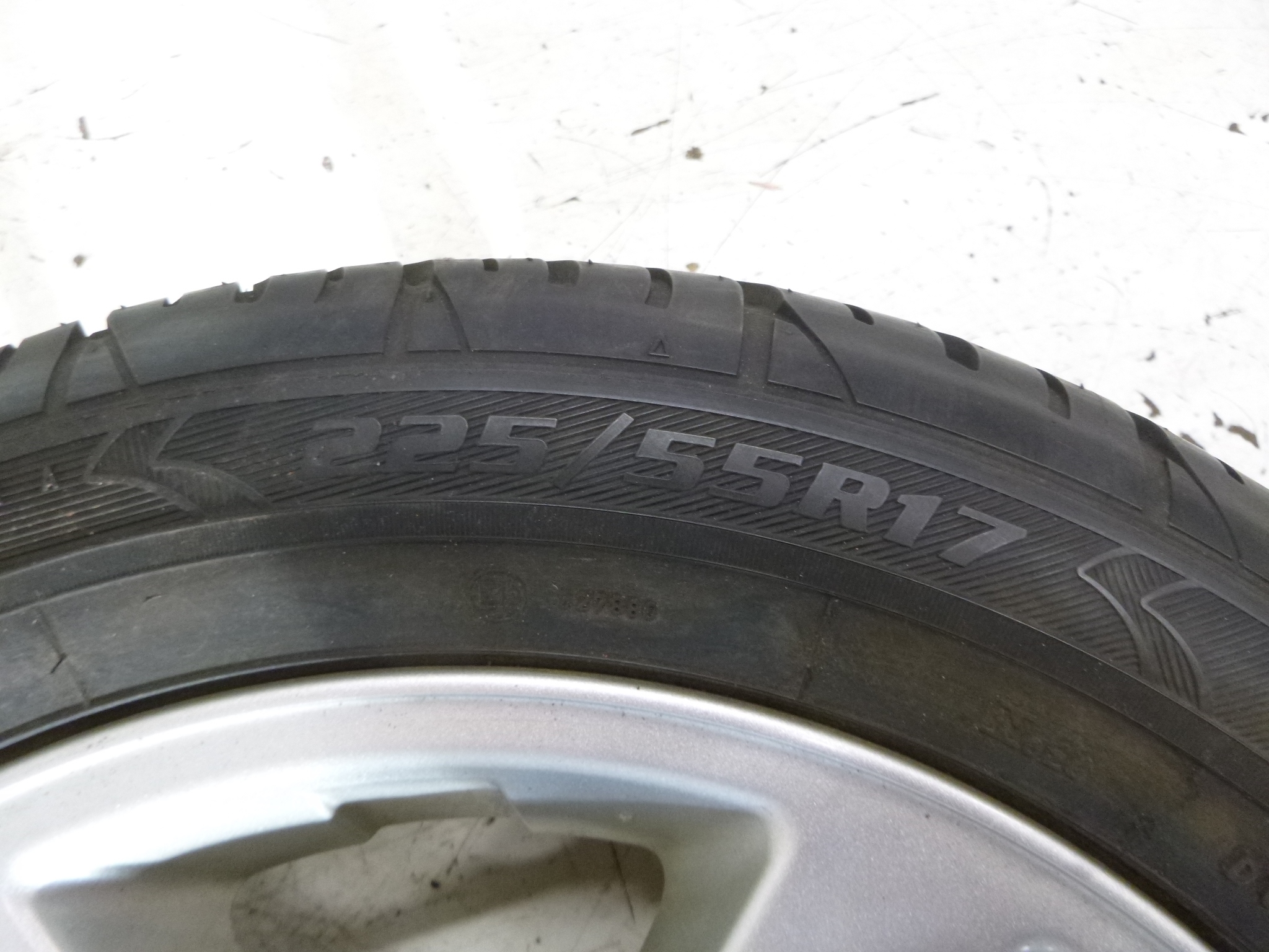 felni Alu Land Rover + Reifen 17" 5x114.3 225/55 R17 - ZAPAS