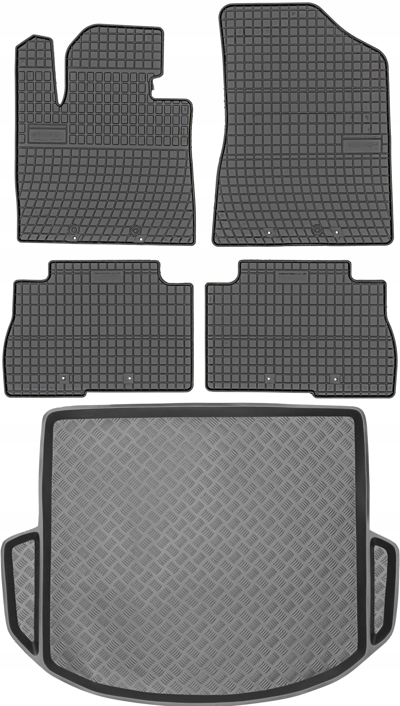 Килимки Max-Килимок резинові 18107+0434 5 el.