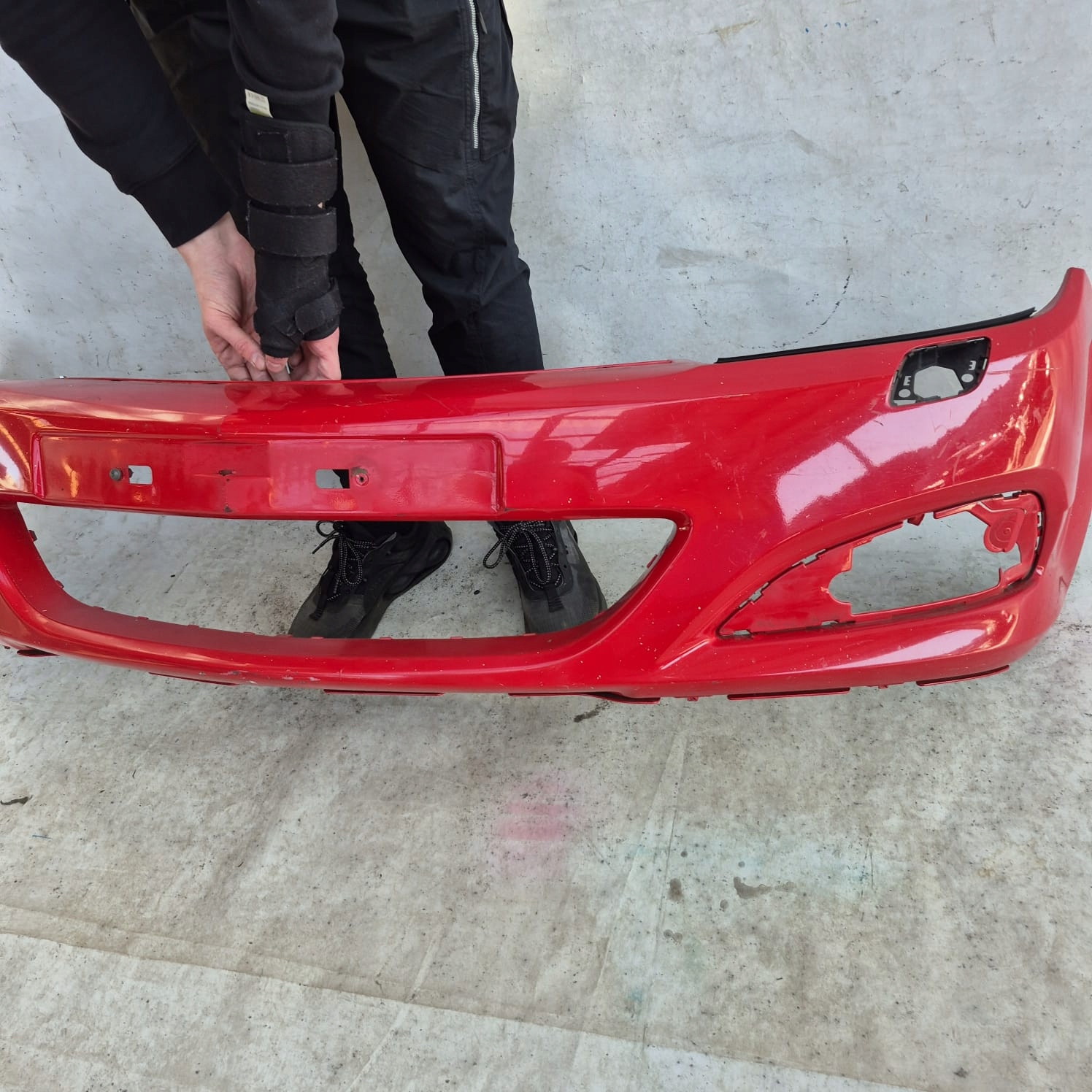 OPEL ASTRA III 3 H GTC 04-14 bumper front front washer