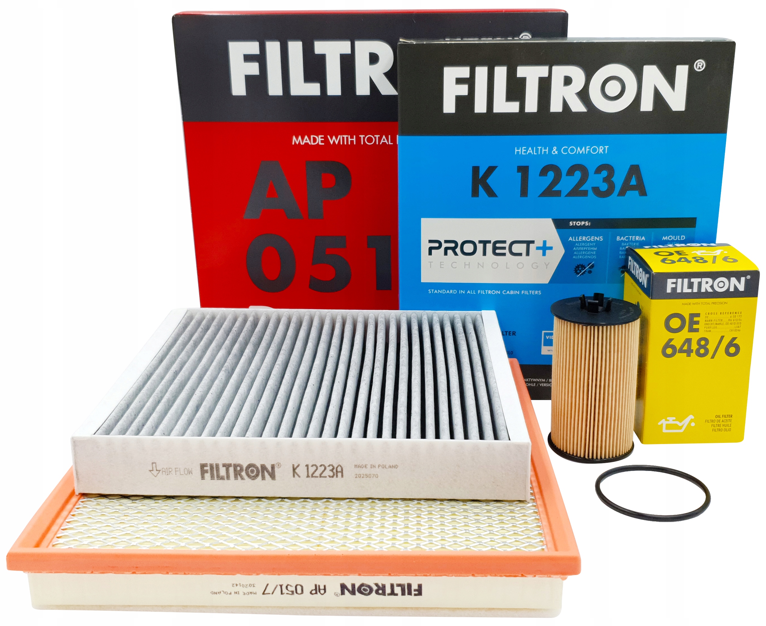 ZESTAW FILTRÓW FILTRON OPEL ASTRA J 1.4 T 1.6 T