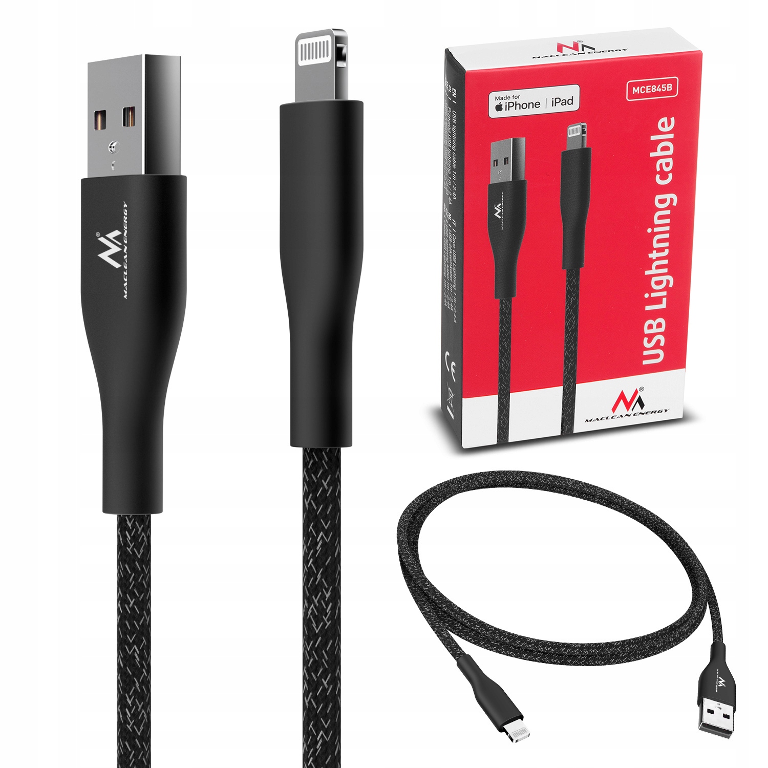 

Kabel Lightning Do Ładowania Apple Iphone Ipad Mfi